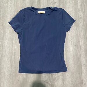 Women's Classic Blue Short Sleeve Tee